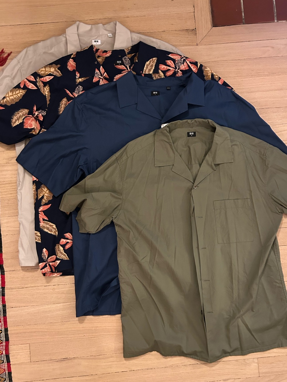 Men's Olive Green Utility Shirt Jacket - UNIQLO